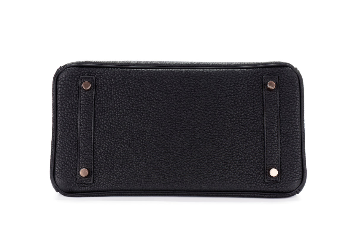 Hermès Birkin 30 Noir Togo Rose Gold Hardware - view 6