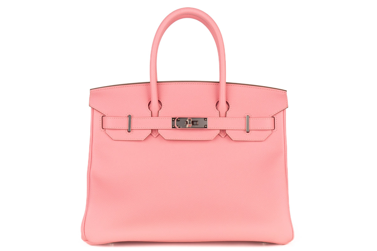 Hermès Birkin 30 Rose Confetti Epsom Retourne Palladium Hardware - view 1