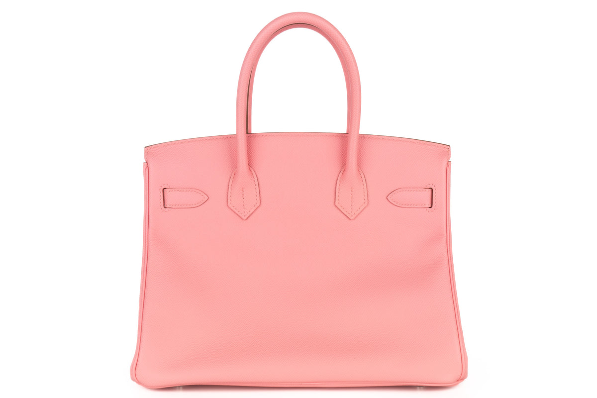 Hermès Birkin 30 Rose Confetti Epsom Retourne Palladium Hardware - view 3