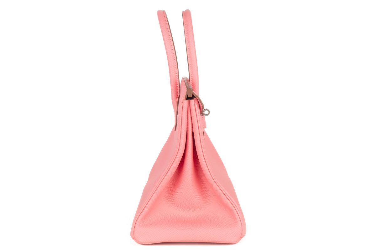 Hermès Birkin 30 Rose Confetti Chevre Mysore Gold Hardware - view 5