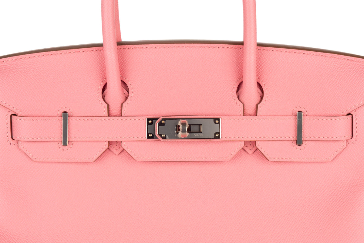 Hermès Birkin 30 Rose Confetti Chevre Mysore Gold Hardware - view 7