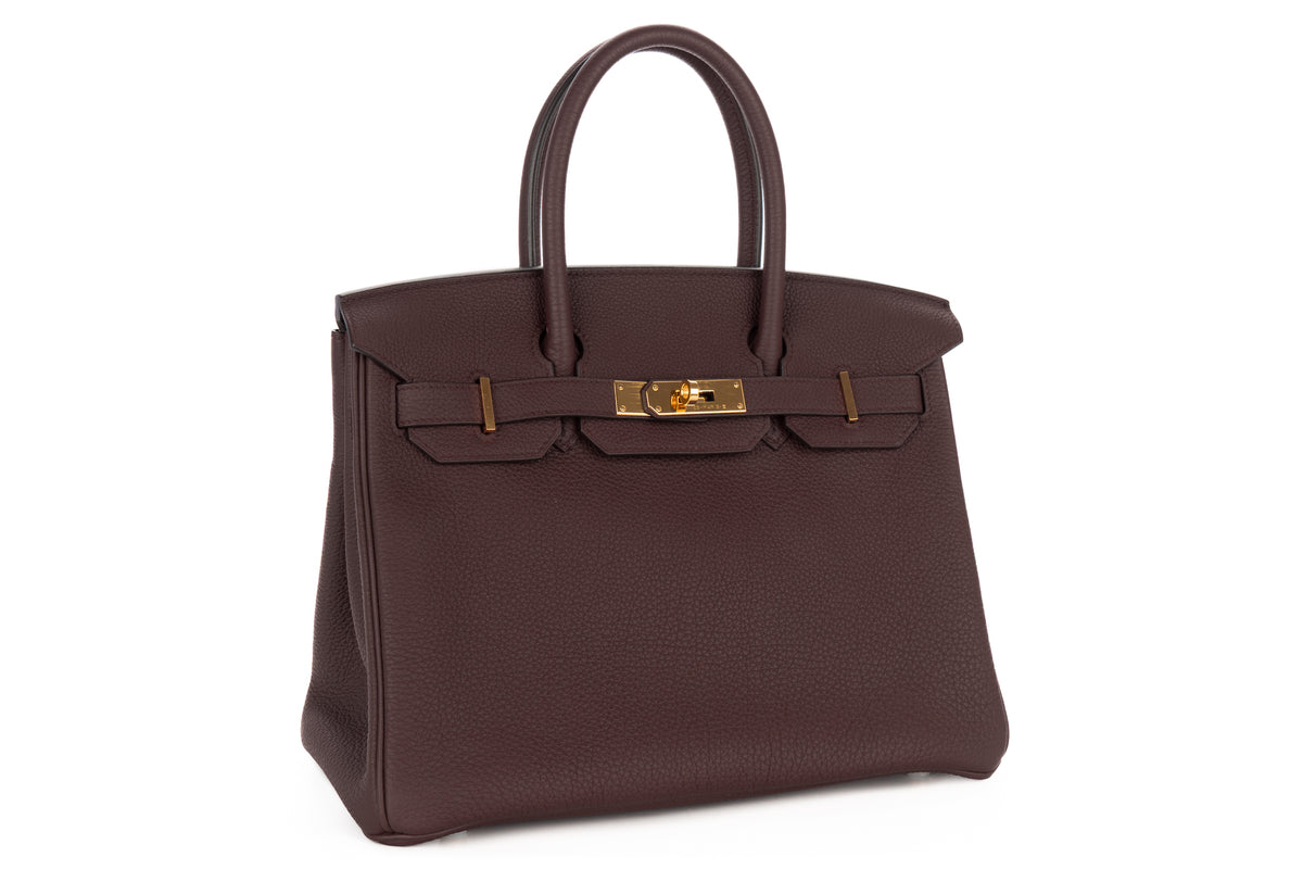 Hermès Birkin 30 Rouge Sellier Togo Gold Hardware - view 2
