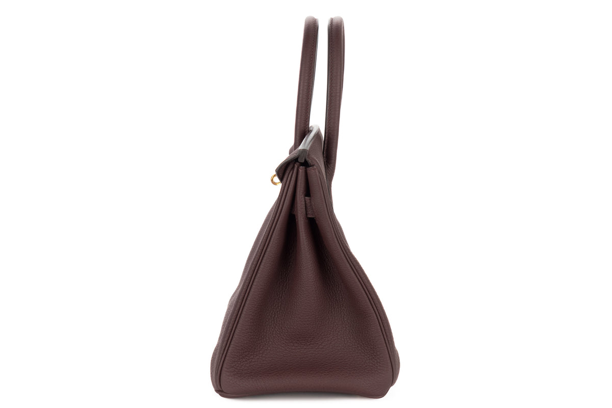 Hermès Birkin 30 Rouge Sellier Togo Gold Hardware - view 4