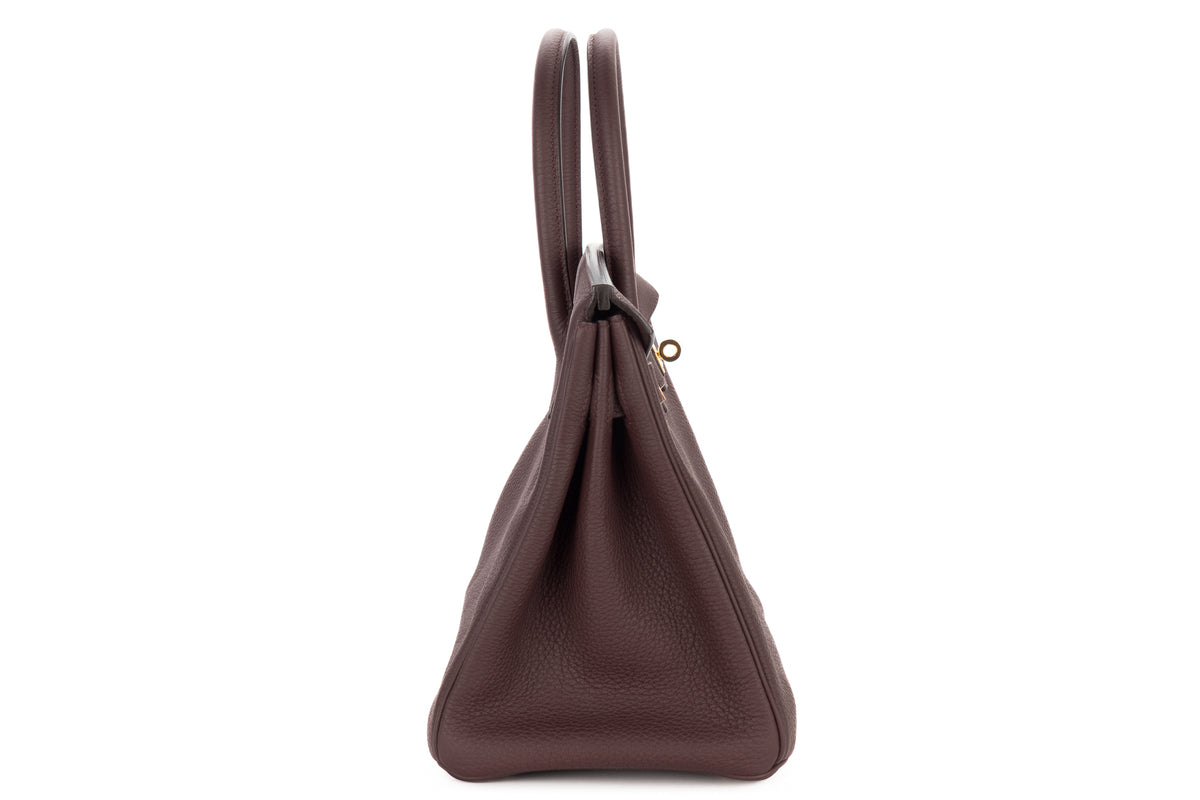 Hermès Birkin 30 Rouge Sellier Togo Gold Hardware - view 5