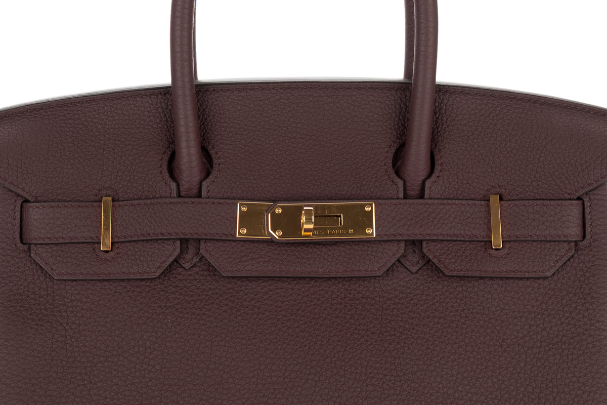 Hermès Birkin 30 Rouge Sellier Togo Gold Hardware - view 7