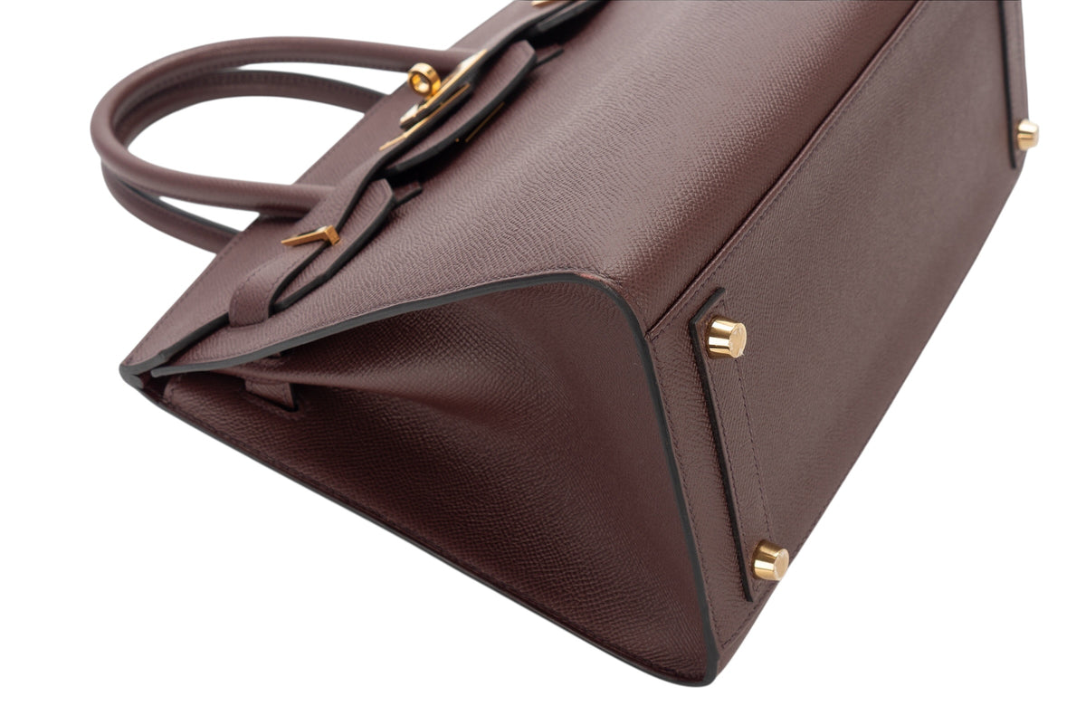 Hermès Birkin 30 Rouge Sellier Epsom Sellier Gold Hardware - view 11