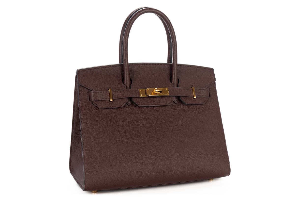 Hermès Birkin 30 Rouge Sellier Epsom Sellier Gold Hardware - view 2