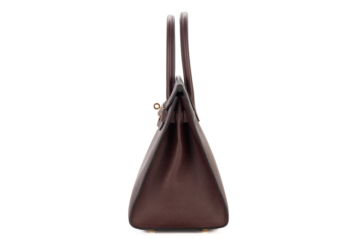 Hermès Birkin 30 Rouge Sellier Epsom Sellier Gold Hardware - view 4