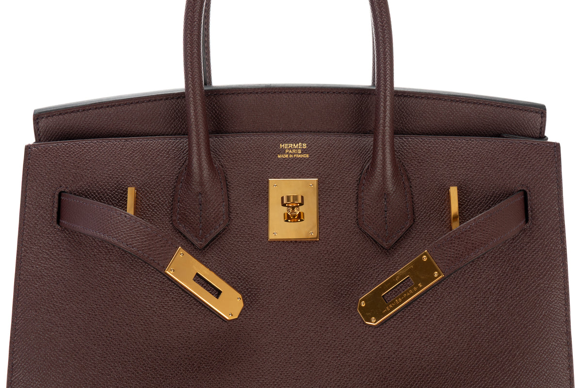 Hermès Birkin 30 Rouge Sellier Epsom Sellier Gold Hardware - view 9