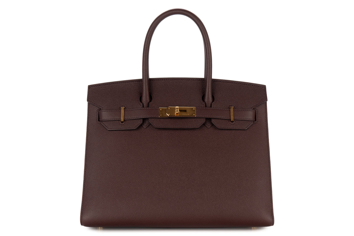 Hermès Birkin 30 Rouge Sellier Epsom Sellier Gold Hardware - view 1