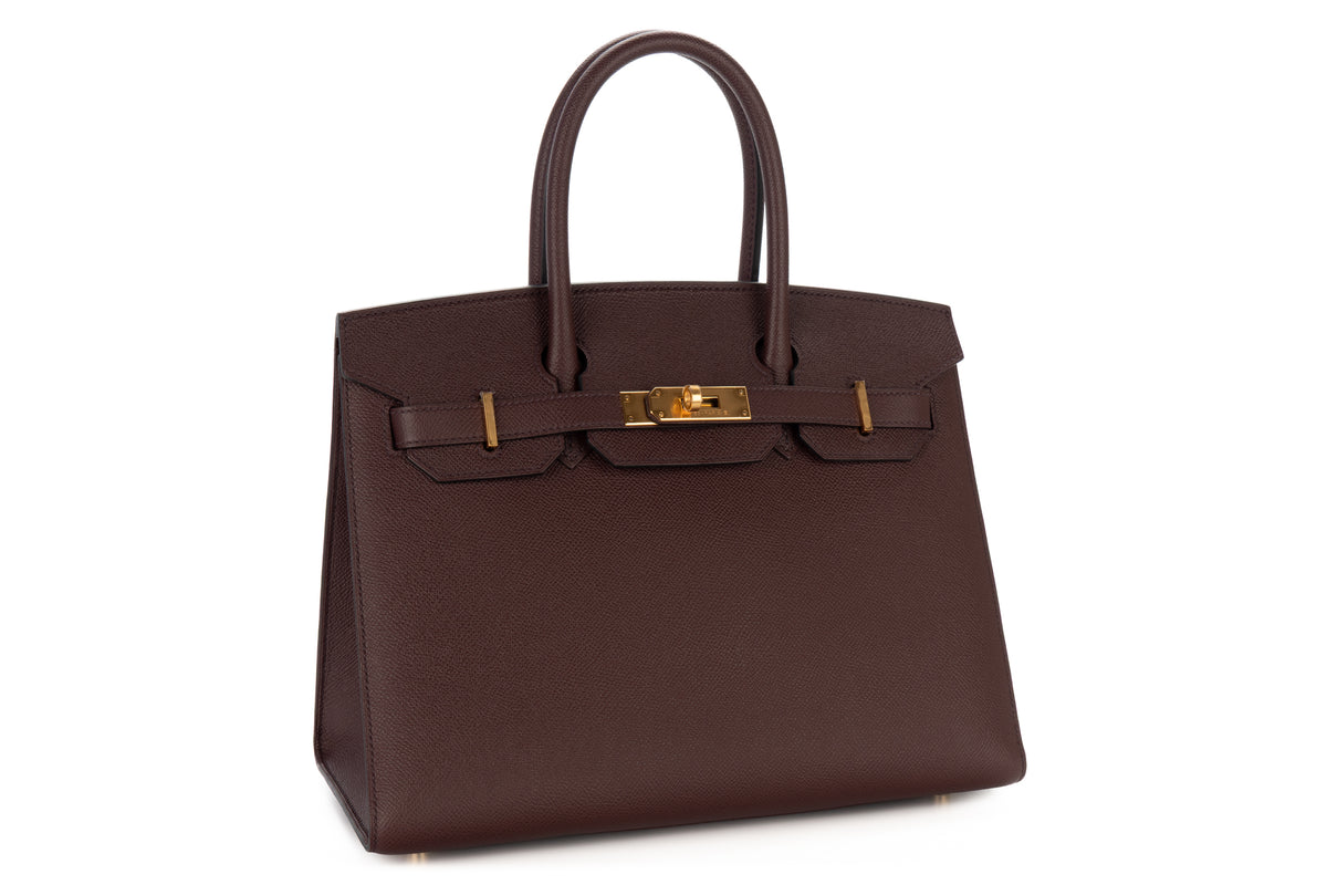 Hermès Birkin 30 Rouge Sellier Epsom Sellier Gold Hardware - view 2