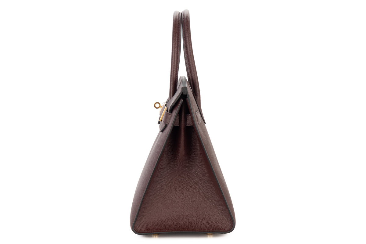 Hermès Birkin 30 Rouge Sellier Epsom Sellier Gold Hardware - view 4