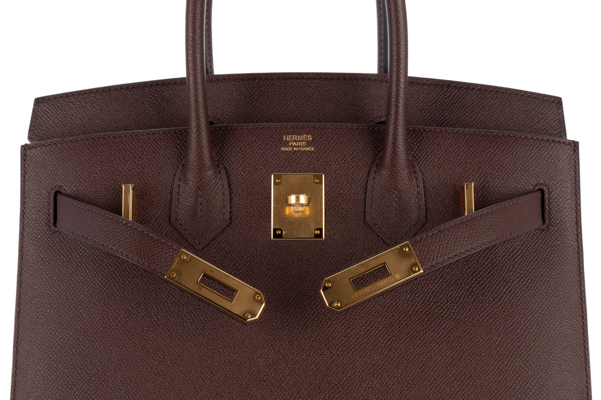 Hermès Birkin 30 Rouge Sellier Epsom Sellier Gold Hardware - view 9