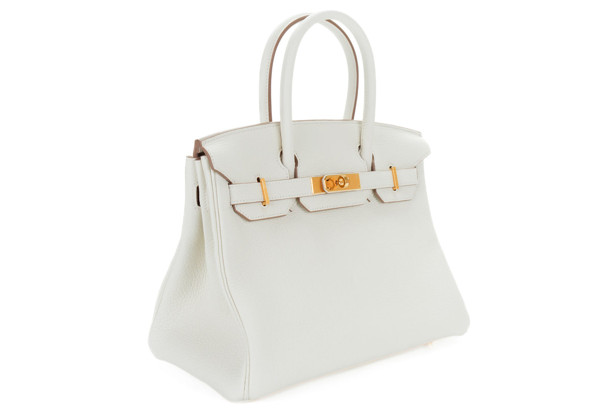 Hermès Birkin 30 Mushroom Togo Gold Hardware - view 2