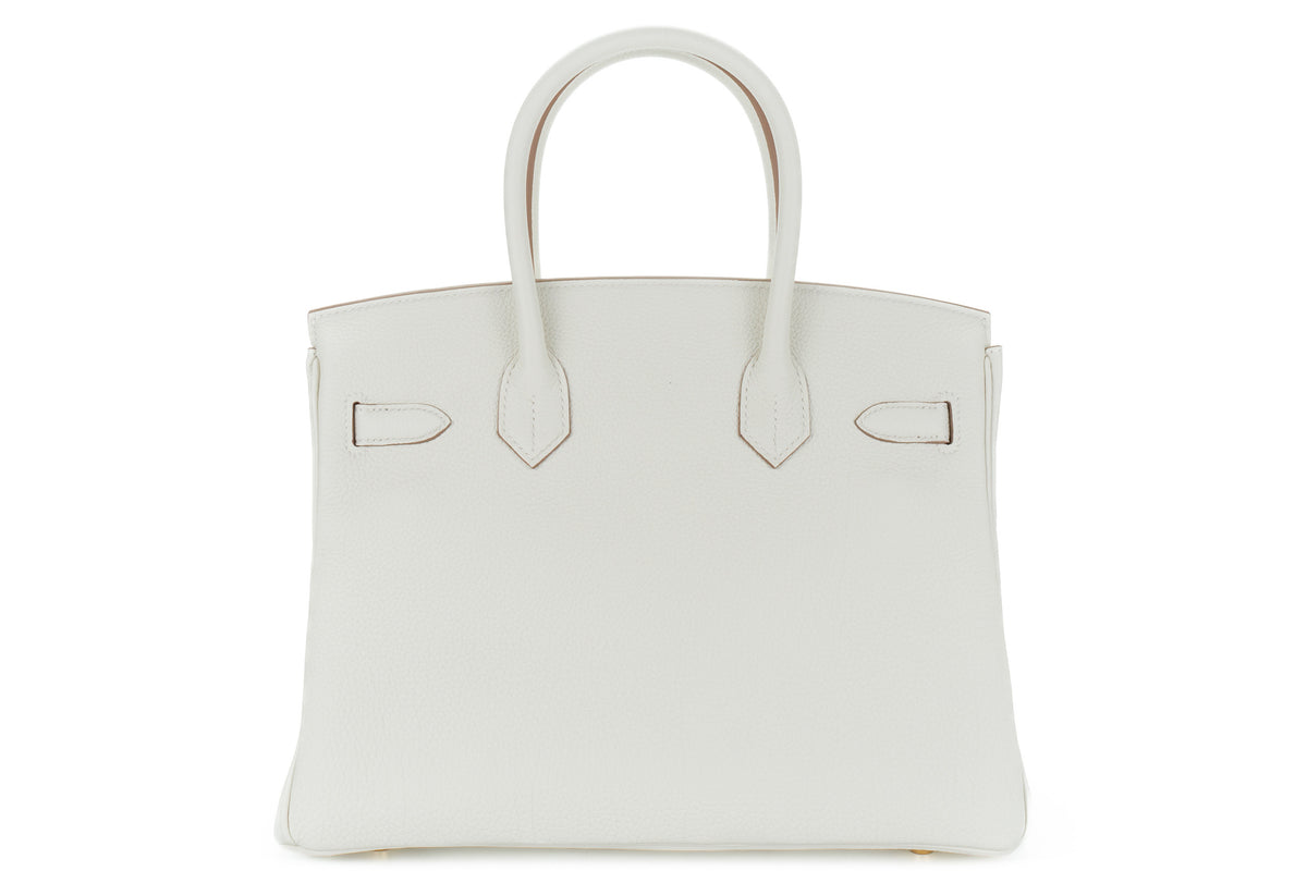 Hermès Birkin 30 Mushroom Togo Gold Hardware - view 3