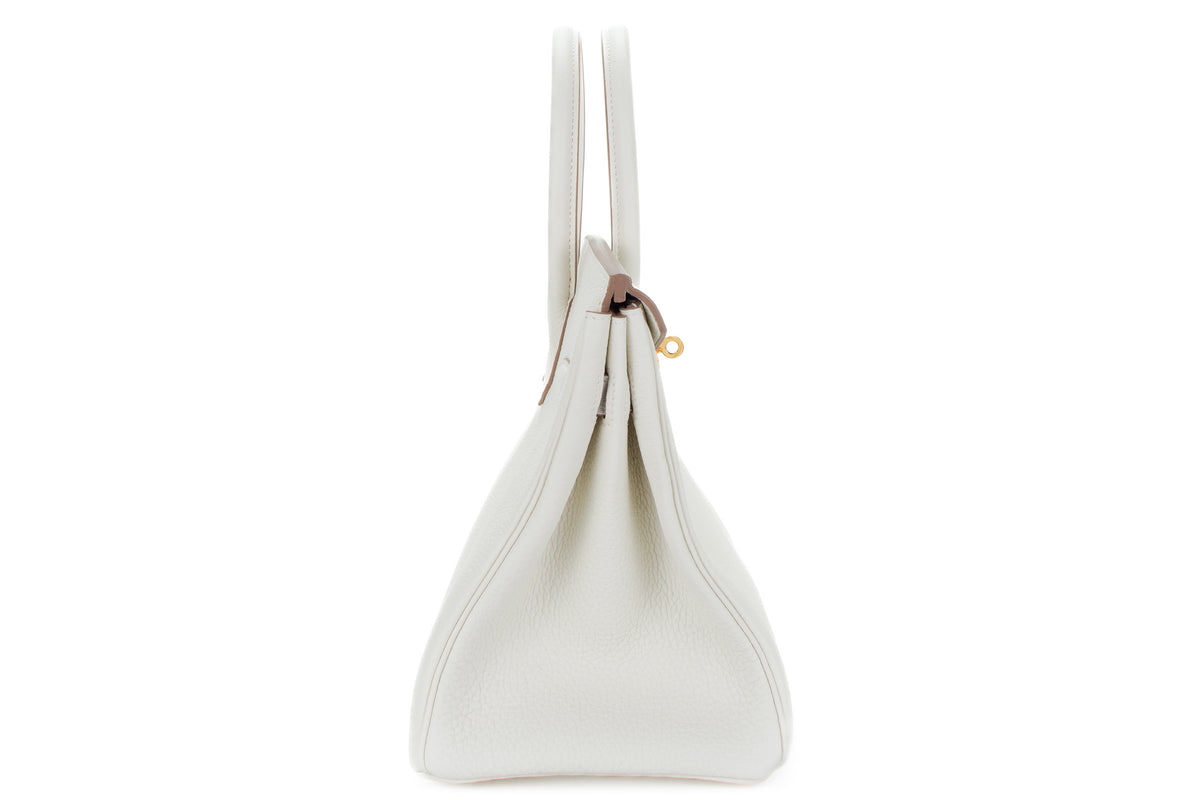 Hermès Birkin 30 Mushroom Togo Gold Hardware - view 5