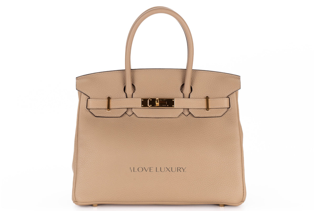 Hermès Birkin 30 Trench Clemence Gold Hardware - view 1