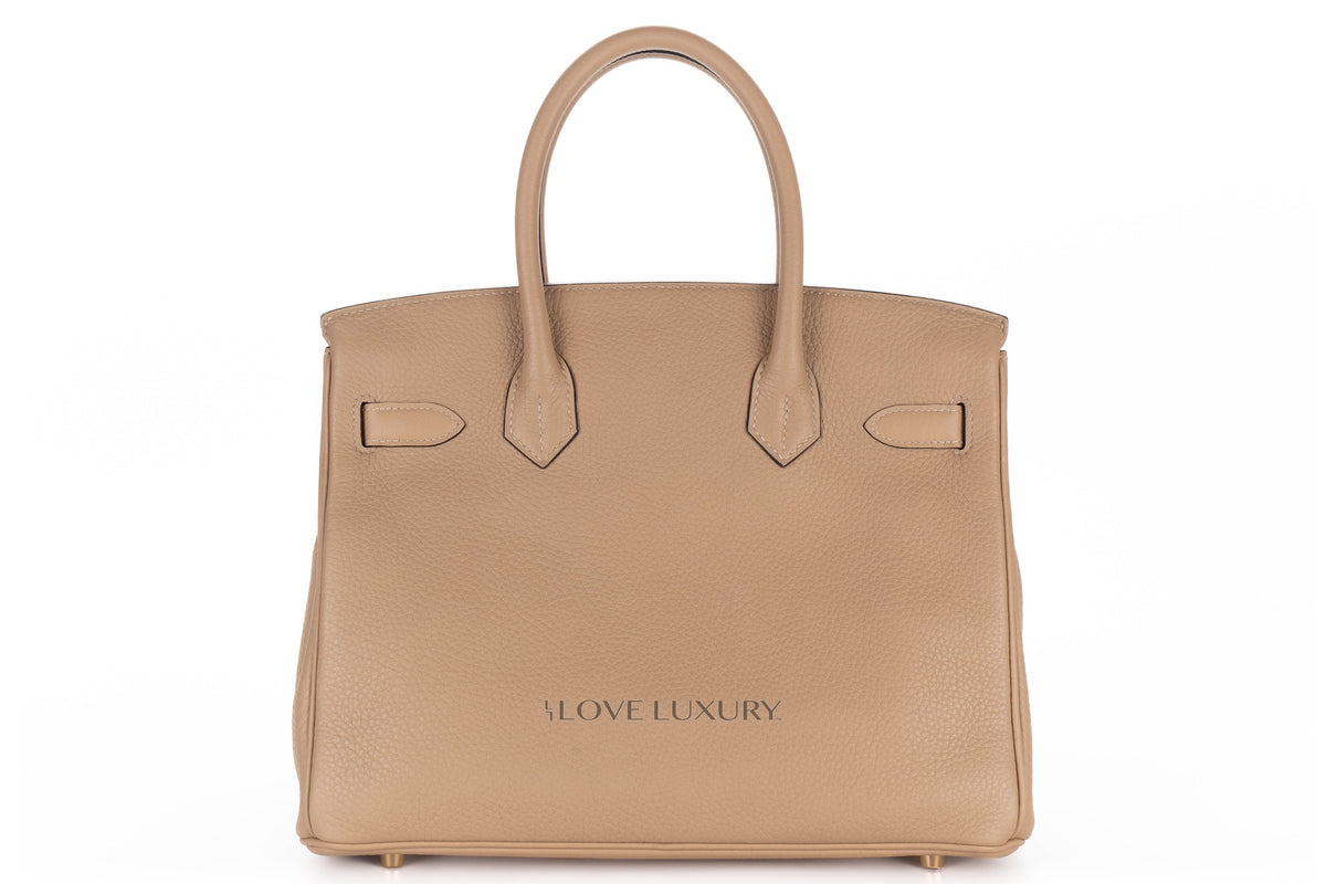 Hermès Birkin 30 Trench Clemence Gold Hardware - view 3