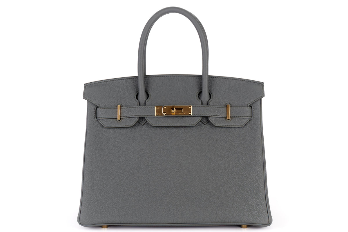 Hermès Birkin 30 Vert Amande Togo Gold Hardware - view 1