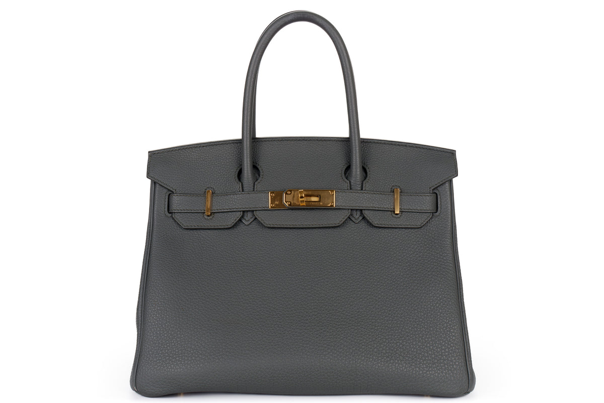 Hermès Birkin 30 Vert Amande Togo Gold Hardware - view 1