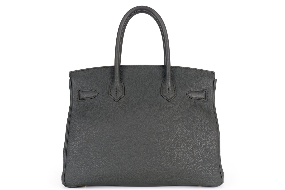 Hermès Birkin 30 Vert Amande Togo Gold Hardware - view 3