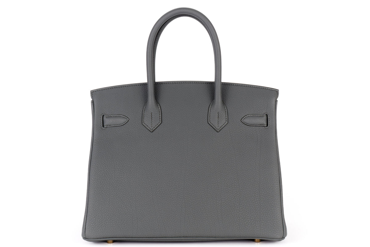 Hermès Birkin 30 Vert Amande Togo Gold Hardware - view 3
