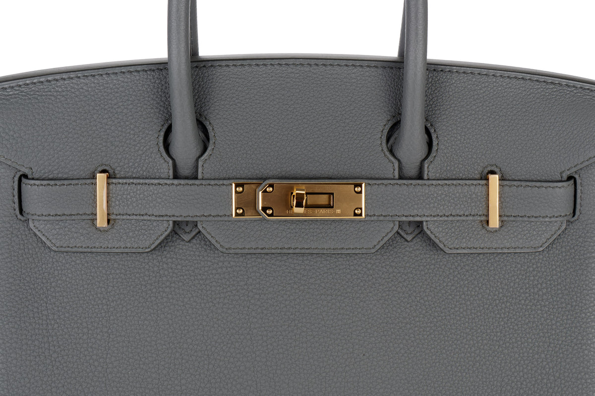 Hermès Birkin 30 Vert Amande Togo Gold Hardware - view 7