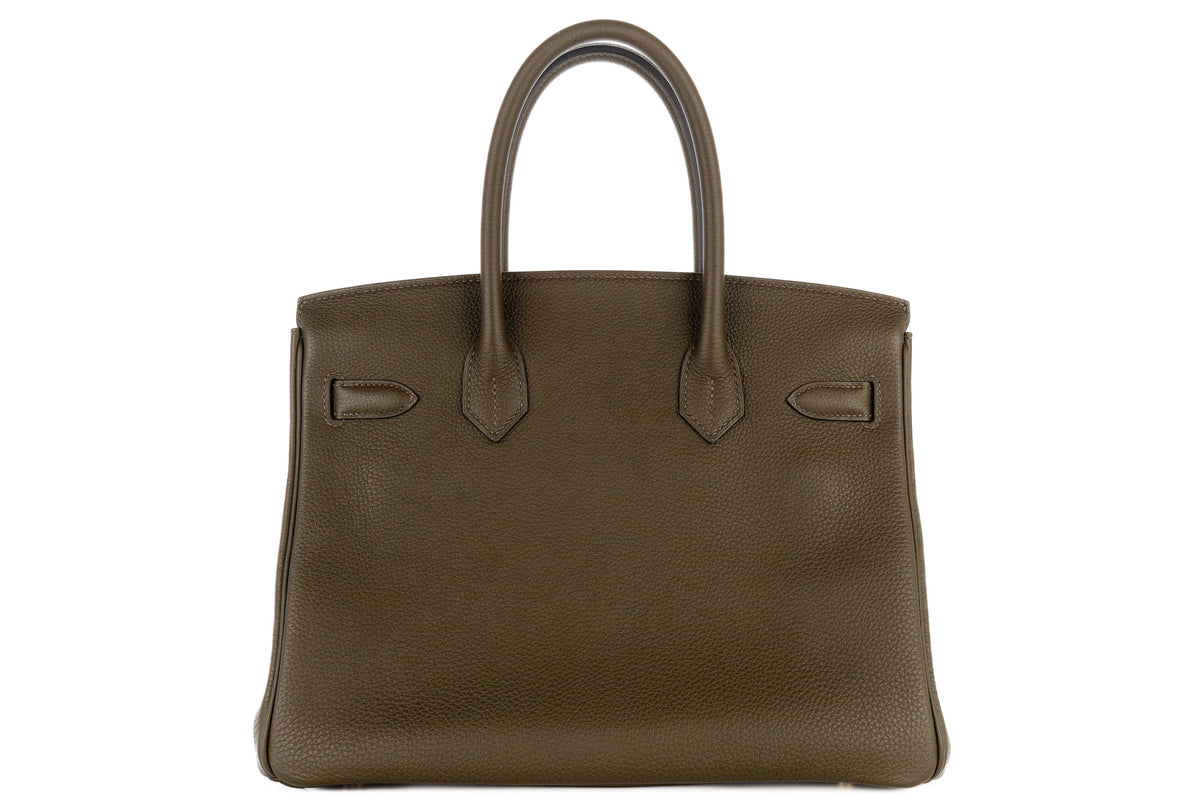 Hermès Birkin 30 Vert De Gris Togo Gold Hardware - view 3