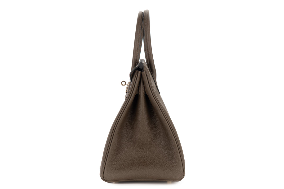Hermès Birkin 30 Vert Loden Togo Permabrass Hardware - view 4