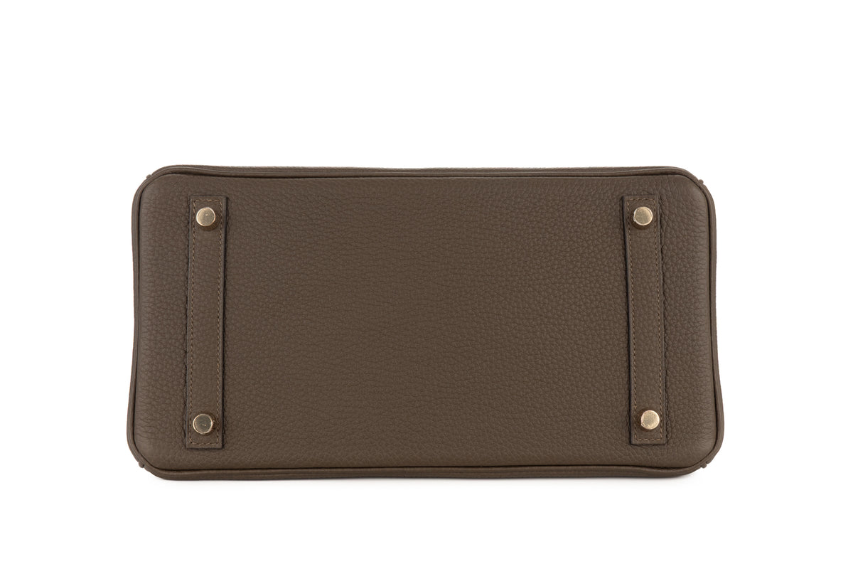 Hermès Birkin 30 Vert Loden Togo Permabrass Hardware - view 6