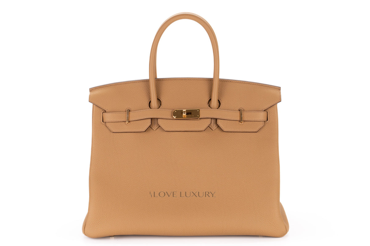 Hermès Birkin 35 Biscuit Togo Gold Hardware - view 1