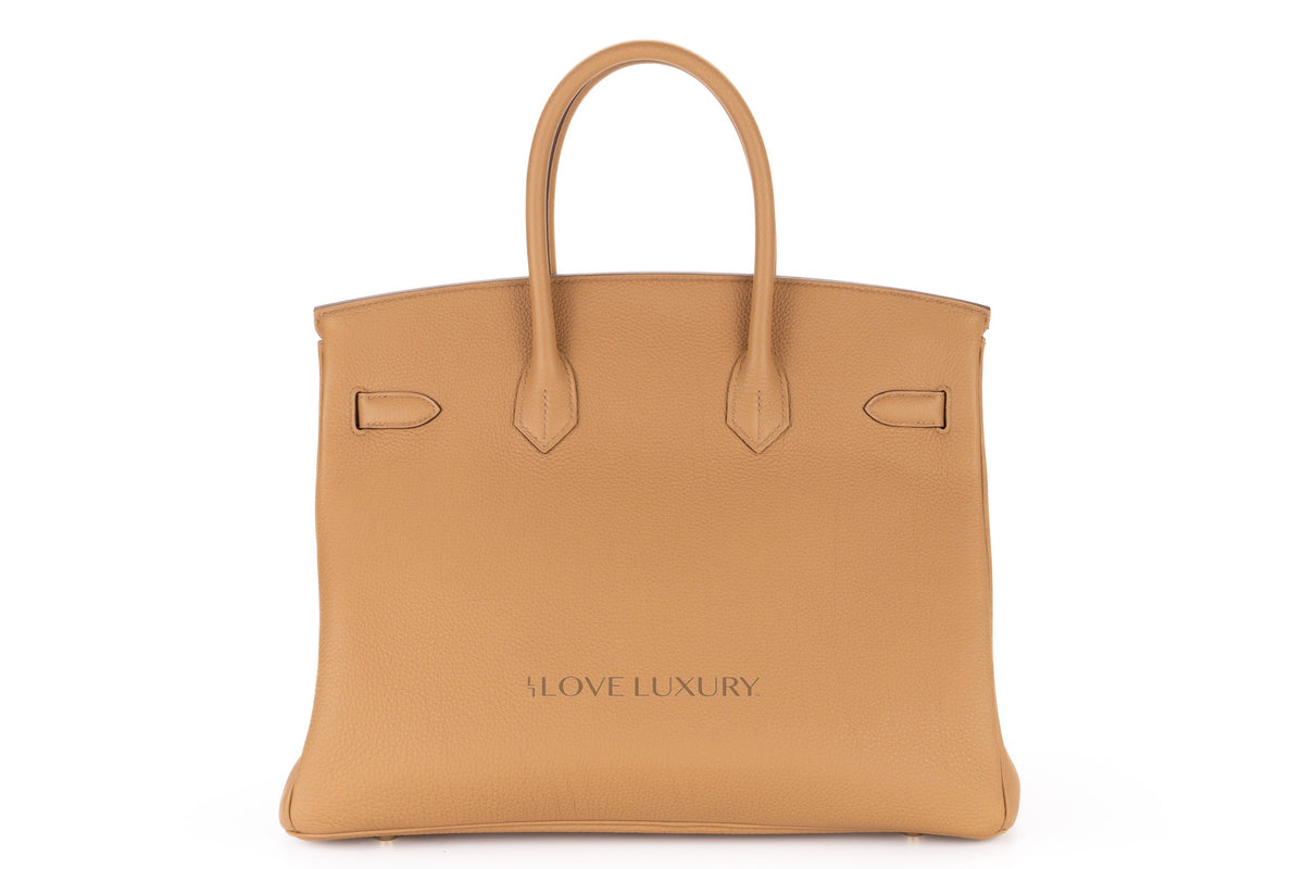 Hermès Birkin 35 Biscuit Togo Gold Hardware - view 4
