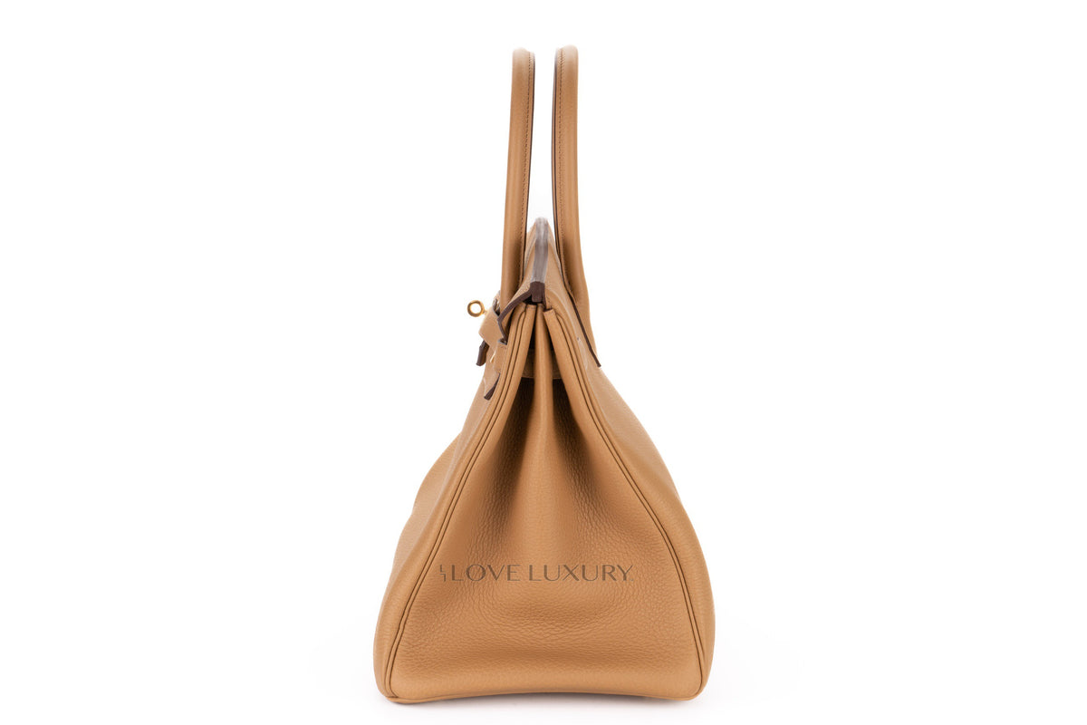 Hermès Birkin 35 Biscuit Togo Gold Hardware - view 5