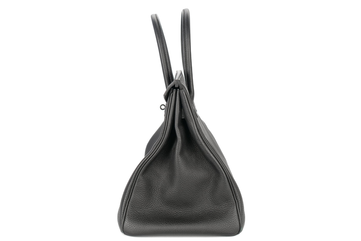 Hermès Birkin 35 Noir - Black Togo Palladium Hardware - view 4