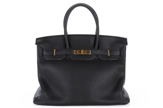 Hermès Birkin 35 Black Togo Gold Hardware - view 1
