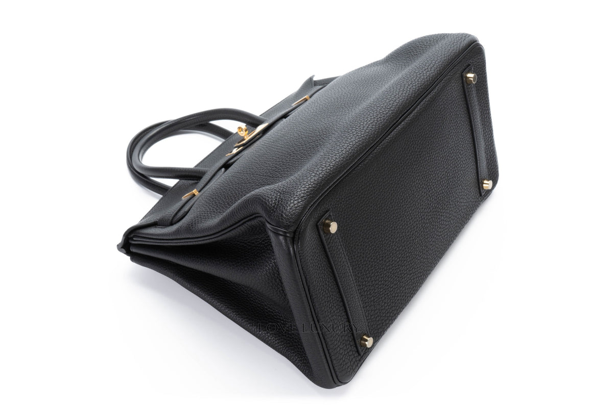 Hermès Birkin 35 Black Togo Gold Hardware - view 11