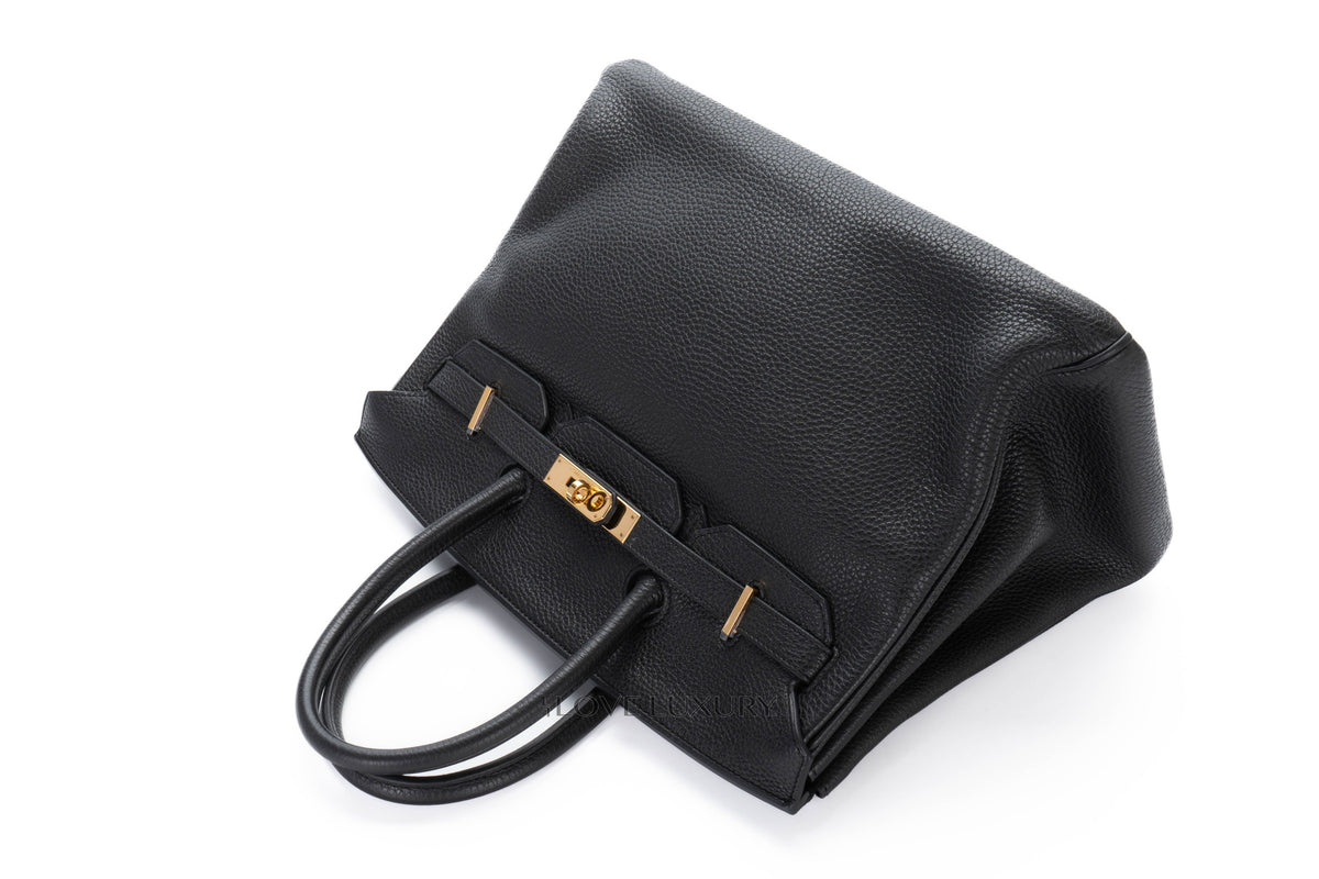 Hermès Birkin 35 Black Togo Gold Hardware - view 8