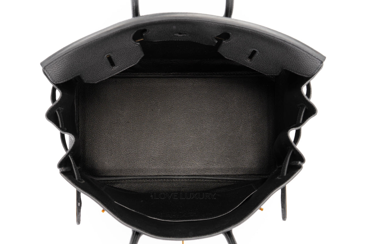 Hermès Birkin 35 Black Togo Gold Hardware - view 10