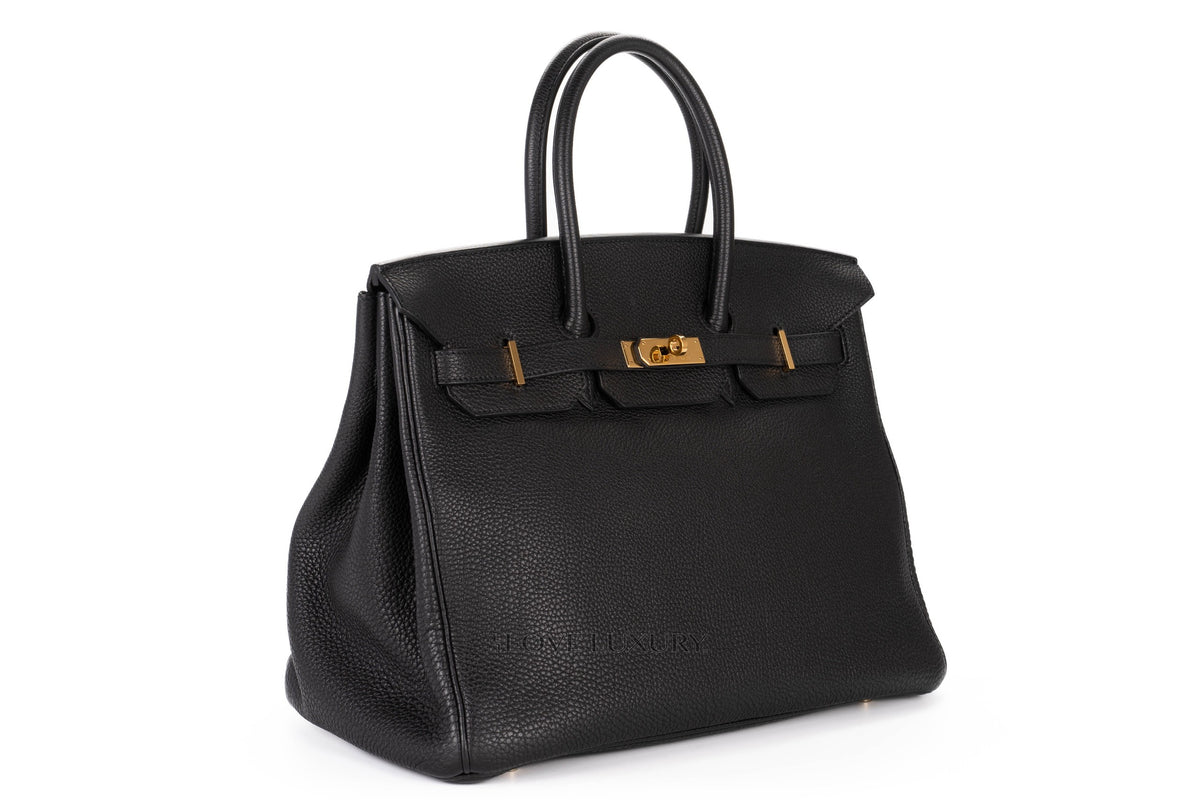 Hermès Birkin 35 Black Togo Gold Hardware - view 2
