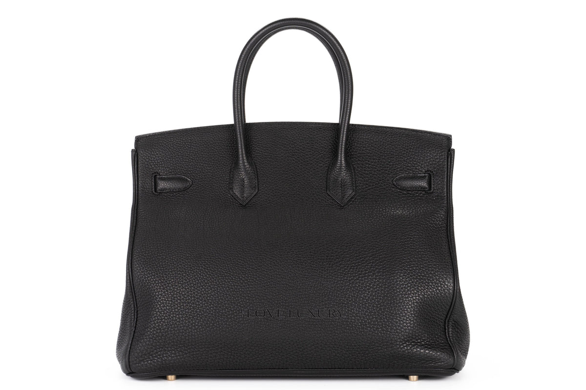 Hermès Birkin 35 Black Togo Gold Hardware - view 3