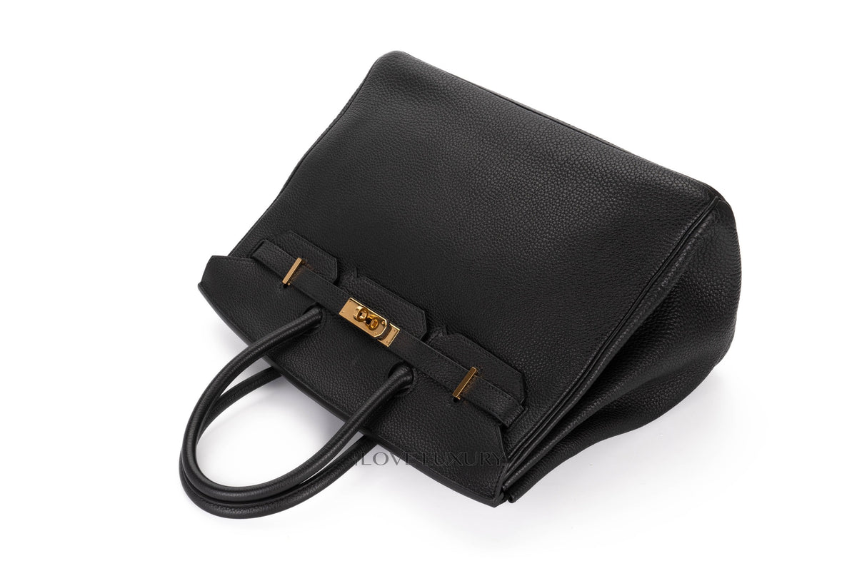 Hermès Birkin 35 Black Togo Gold Hardware - view 8