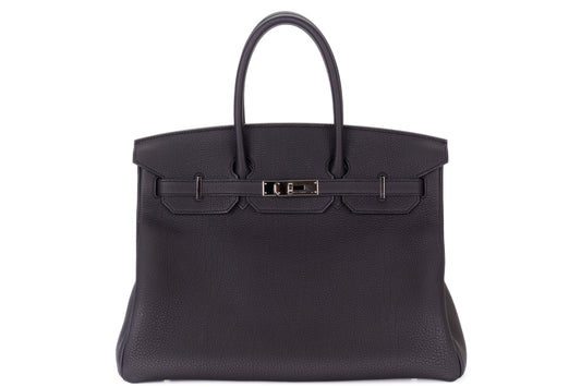 Hermès Birkin 35 Black Togo Palladium Hardware - view 1