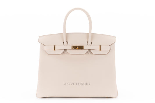 Hermès Birkin 35 Craie Togo Gold Hardware - view 1