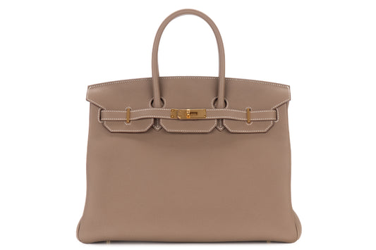 Hermès Birkin 35 Etoupe Togo Gold Hardware - view 1