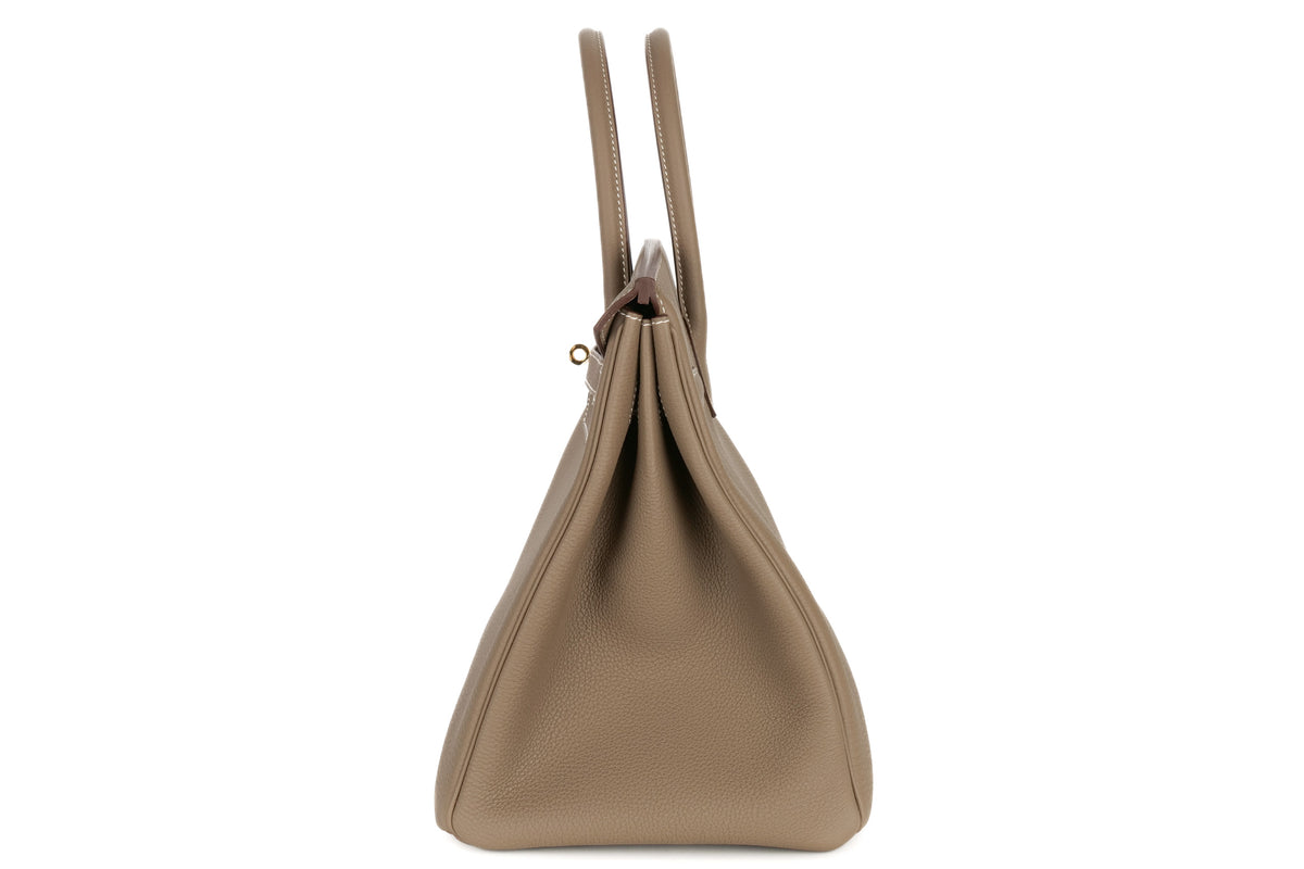 Hermès Birkin 35 Etoupe Togo Gold Hardware - view 4