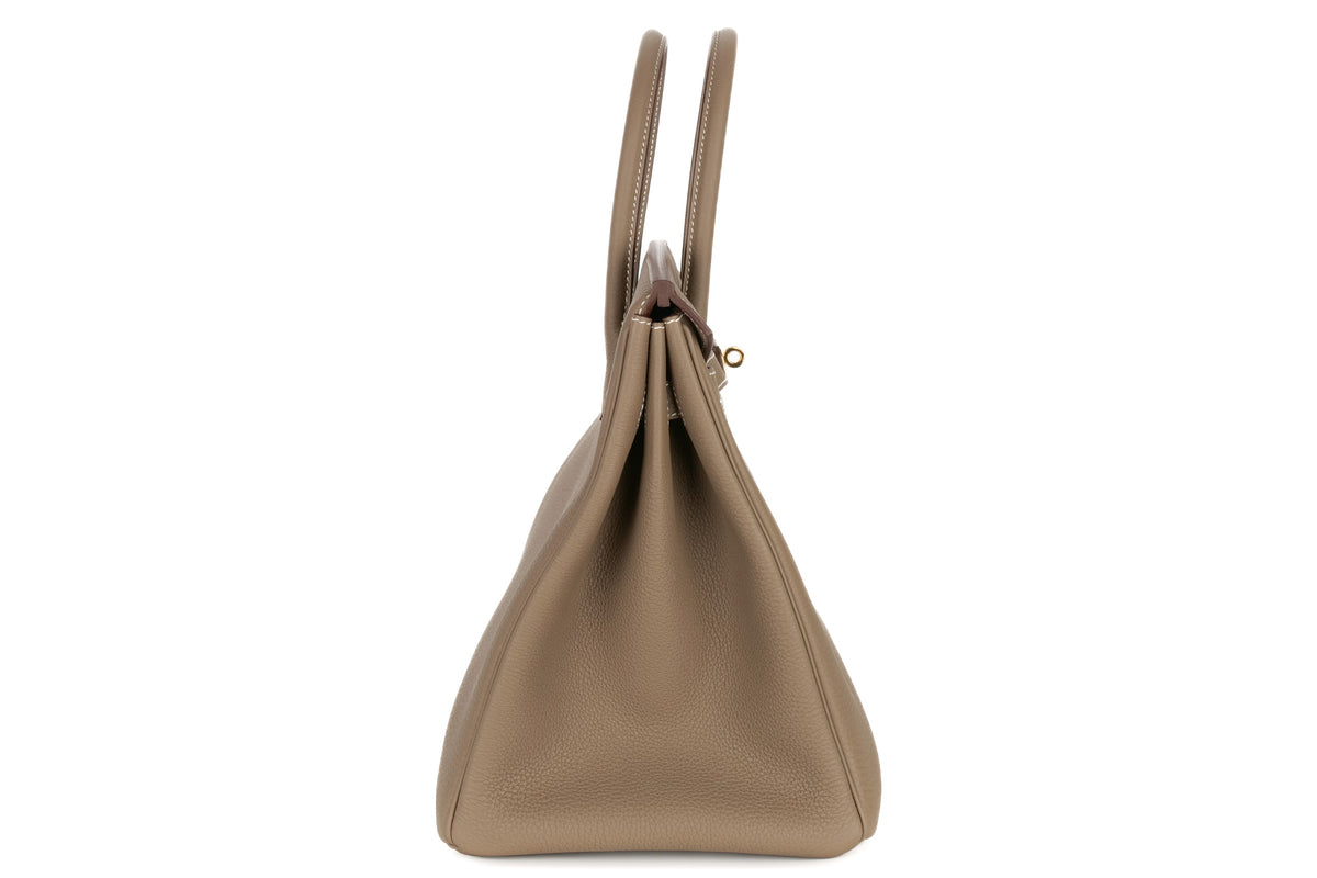 Hermès Birkin 35 Etoupe Togo Gold Hardware - view 5