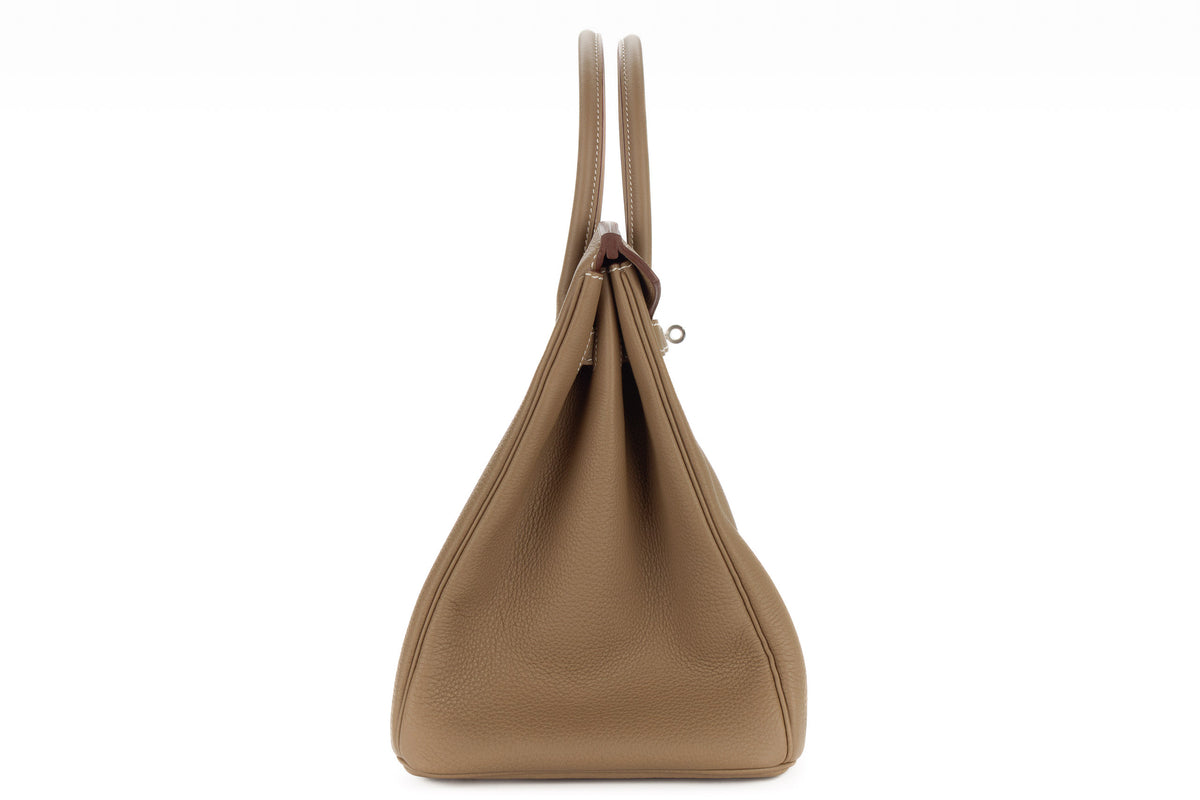 Hermès Birkin 35 Etoupe Togo Palladium Hardware - view 5