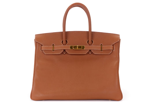 Hermès Birkin 35 Gold Epsom Gold Hardware - view 1