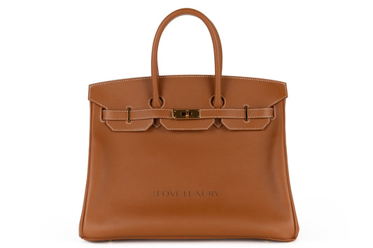 Hermès Birkin 35 Gold Epsom Gold Hardware - view 1