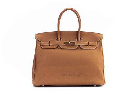 Hermès Birkin 35 Gold Togo Gold Hardware - view 1
